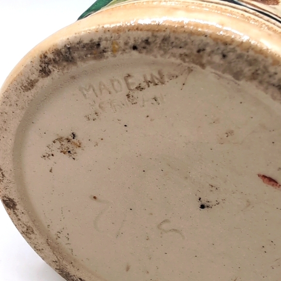 German "Drink Clearly, Speak Truly" Lidded Beer Stein - Trinke Klar Rede Wahr - Picture 12 of 13